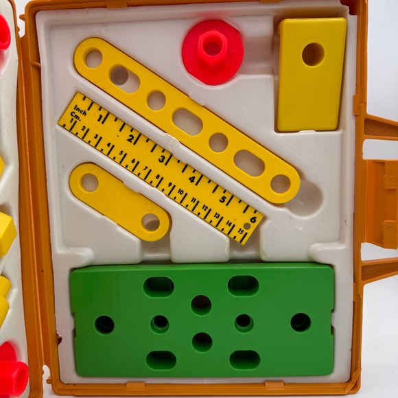 Fisher-Price Tool‎ Kit #924 (1977) No Missing Parts Vintage Toy - Picture 11 of 12